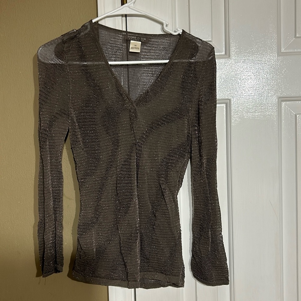 Sigrid Olsen top. Size xs